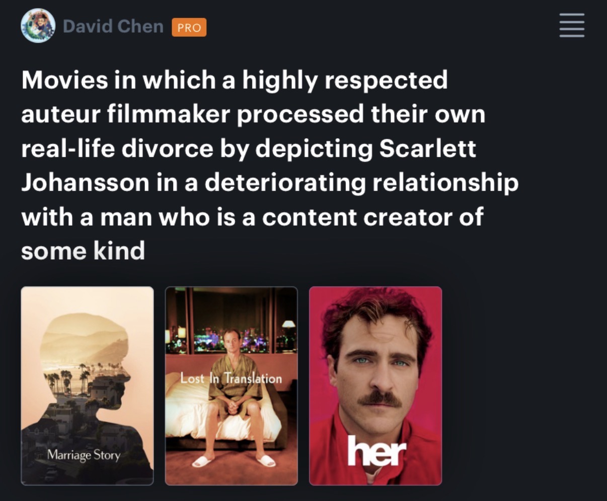 Letterboxd collection